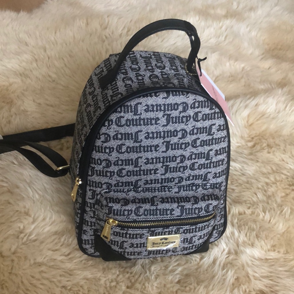 Juicy Couture Monogrammed Mini Backpack Keychain - image 2